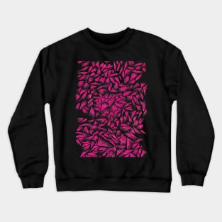 Hand drawn pattern with hidden heart symbol Crewneck Sweatshirt